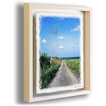 Amazon.co.jp: 風景画 絵画 インテリア アートパネル 風水 絵